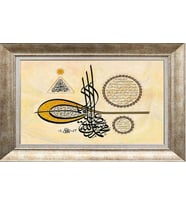 GÜMÜŞ ÇERÇEVELİ TABLO NN131