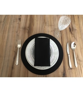 SİYAH SUPLA 33 CM (6 ADET) (MDF DAHİL) (Kırmızı)