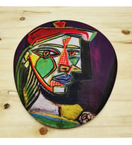 Pablo Picasso - Oval Mouse Pad Bilek Destekli 1