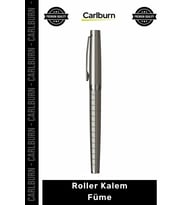 Özel Üretim Dayanıklı Metal Gövde Ergonomik Tasarım Şık Ofis Hediyesi Prestijli Roller Kalem Füme