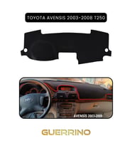 TOYOTA Avensis (2003-2008) t250TORPİDO KORUMA HALISI SİYAH KENAR