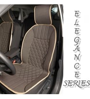 Ford Escort Lüx Oto Koltuk Minderi Ön 2'li Set ELEGANCE Serisi KOYU BEJ