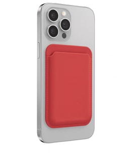 iPhone 13 Mini Pocka Magsafe Cüzdan Dusty Chili Red