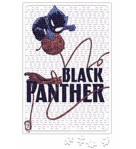 Pantera Negra Puzzle 240 Parça Yapboz