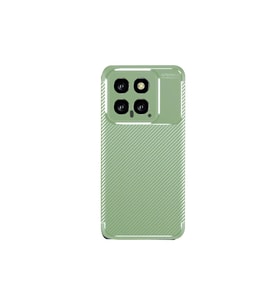 Xiaomi Mi 14T Kılıf Auto Focus Karbon Kapak - Su Yeşili