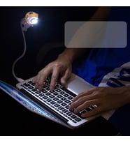 Astronot Panda USB Led Gece Lambası