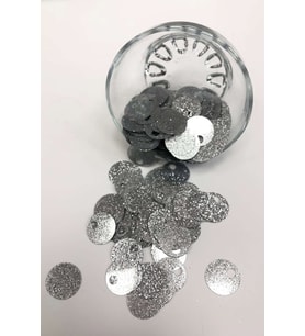 Gümüş Rengi Patik ve Çanta Pulu 20 mm