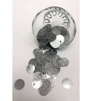 Gümüş Rengi Patik ve Çanta Pulu 20 mm
