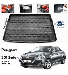 Peugeot 301 Bagaj Havuzu Paspası