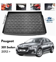 Peugeot 301 Bagaj Havuzu Paspası