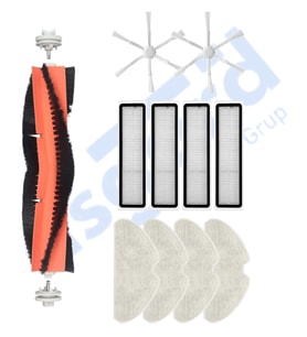 Dreame D10S, D10S PRO, D9 MAX GEN2 Uyumlu 1 Ana Fırça 2 Yan Fırça 4 Filtre 4 Mop PKT-iasgf0000197