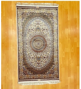 Madalyonlu Lüks 90 X 150 CM İpek Halı