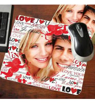 Kişiye Özel Sevgiliye Özel Fotoğraf Baskılı Mousepad