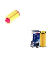 Bosch Filtre Bakım Seti Mercedes C200 W204 2008-2014 Benzinli Hava + Yağ filtre