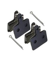 2 Set Bisiklet Hidrolik Mekanik Disk Kaliper Fren Balatası Shimano Model Bisiklet Balata (Kırmızı)