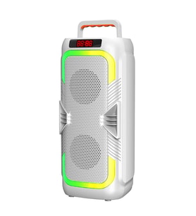 Çeşithane ABS-4220W Taşınabilir Bluetooth Hoparlör Çift Hoparlörlü