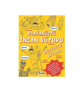 Olağanüstü İnsan Vücudu-Aktivite Kitabı Teleskop Popüler Bilim