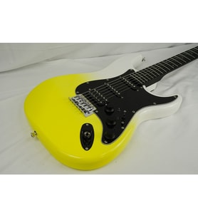 SMIGER L-G2 i6 WKY STRAT TİPİ DAHİLİ EFEKTLİ ELEKTRO GİTAR WHITE YELLOW
