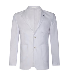 C9059 DEWBERRY ERKEK CEKET-BEYAZ