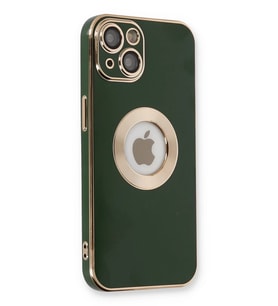 iPhone 14 Plus Kılıf Store Silikon - Yeşil