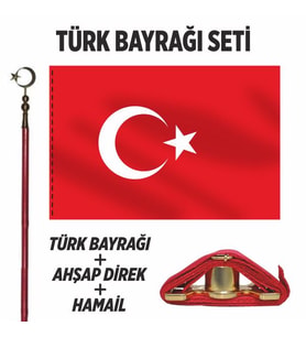 Okul Flaması Tören Takım Seti 2