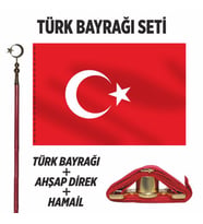 Okul Flaması Tören Takım Seti 2