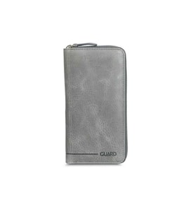 Guard Antik Gri Fermuarlı Portföy Cüzdan - GRD2403XW22190 (Renksiz)