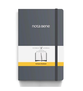 VICTORIA'S JOURNALS NOTE BENE 9234 CLASSIC NOTEBOOK ESNEK KAPAK 13x21cm 70gr.400 SYF. ÇİZGİLİ DEFTER