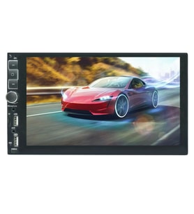 Twogo Go-İ-Şahin9 MP5 Monitör 9 inç HD DokunmatikEkran Carplay/And Auto/60Wx4/USB/BT/Aux/FM/Tek DIN (Siyah)