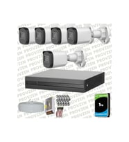 Provzen Dahua Full HD 5 Kameralı Güvenlik Kamerası + 1TB HDD