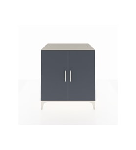 Kronos Şifonyer 2 Kapaklı 88x59x96 Aytaşı-Antrasit