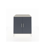 Kronos Şifonyer 2 Kapaklı 88x59x96 Aytaşı-Antrasit