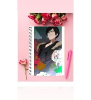 Durarara Anime Defter 1 Adet Özel Tasarım A4 Boyutu Telli Kareli Defter 21*29 Cm