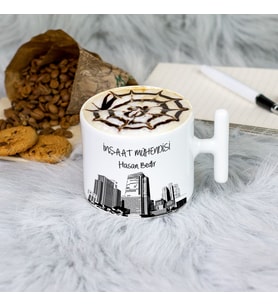 İnşaat Mühendisi Latte Fincanı 001