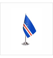 Cape Verde Tekli Masa Bayrağı