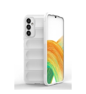 Samsung Galaxy A05s Kılıf Optimum Silikon - Krem