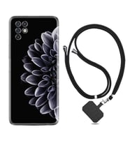 INFINIX Note 11 Pro Note 10 Hot 9 Play Kılıf Boyun Askılı Silikon Çiçekler 1639