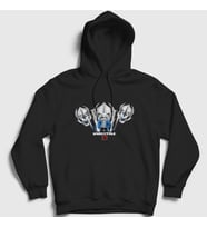 Presmono Unisex Siyah Gaster Blasters Undertale Kapüşonlu Sweatshirt 32246tt