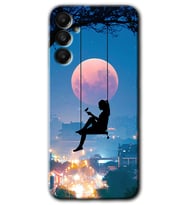 Galaxy A05s Kılıf HD Desen Baskılı Kılıf - Yalnız Kadın