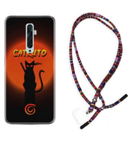 Oppo Reno 2Z 4 Lite 4 Pro 5 6 7 A31 Kılıf Boyun Asklı Rasta Silikon Catrudo 1679