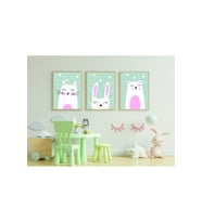 Çocuk Odası Dekoratif Retro Mdf Tablo ( Çerçeve Görünümlü )