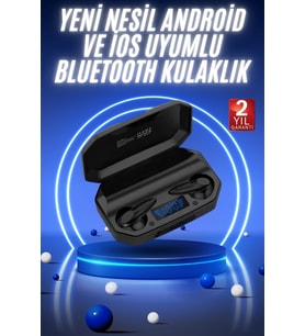 Yeni Nesil Android Ve İos Uyumlu Siyah Profesyonel Oyuncu Kulaklığı