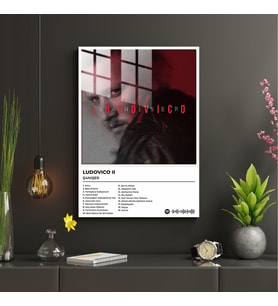 Spotify Albüm - Ludovico II Şanışer Metal Poster