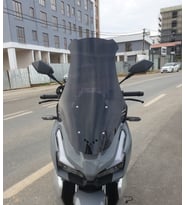 MOTOCAM Kral Arneb 150 Ön Cam 2023-2026 Model 75cm Siyah Renkli 4mm UZUN