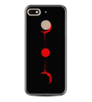 General Mobile GM8 Go GM9 GM20 Pro Plus Kılıf Desemli Silikon Red Moon 1710