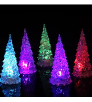 RENKLİ LED IŞIKLI ÇAM AĞACI 17 CM IŞIKLI ÇAM AĞACI IŞIKLI YILBAŞI AĞACI VIP RGB PINE TREE LED LIGHT