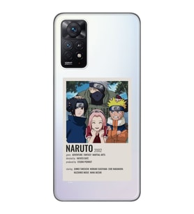 Redmi Note 12 Pro 4G Uyumlu Naruto Anime Desenli Şeffaf Telefon Kılıfı
