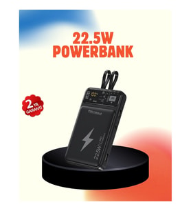Mey İthalat® Mobil Powerbank 22.5W PD Destekli Hızlı Şarj