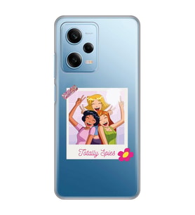 Redmi Note 12 Pro 5G Uyumlu Totally Spies Tasarımlı Şeffaf Telefon Kılıfı