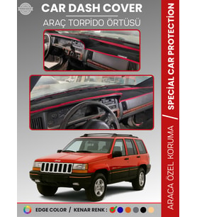 JEEP GRAND CHEROKEE (1993-1998) Torpido Örtüsü Torpido Koruma Tam Uyum Tam Uyum Kaymaz Kolay Montaj